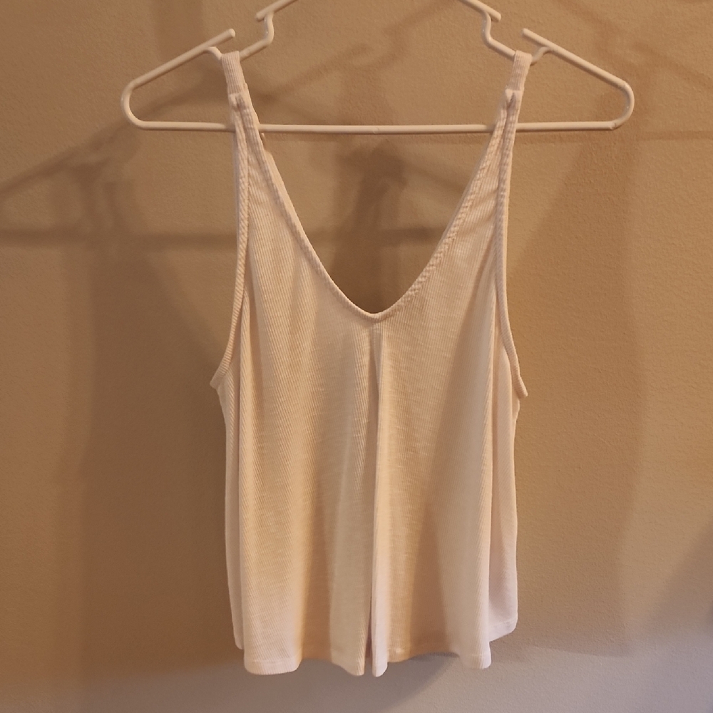 Free People Cream Camisole Top